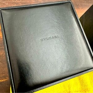Bvlgari watch box with Manuel’s and outer box